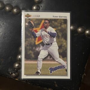 Tony Gwynn Padres Baseball Card